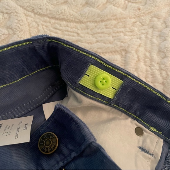 JCrew Slim-Fit Light Blue Corduroy Pants - size 12 - Picture 3 of 6